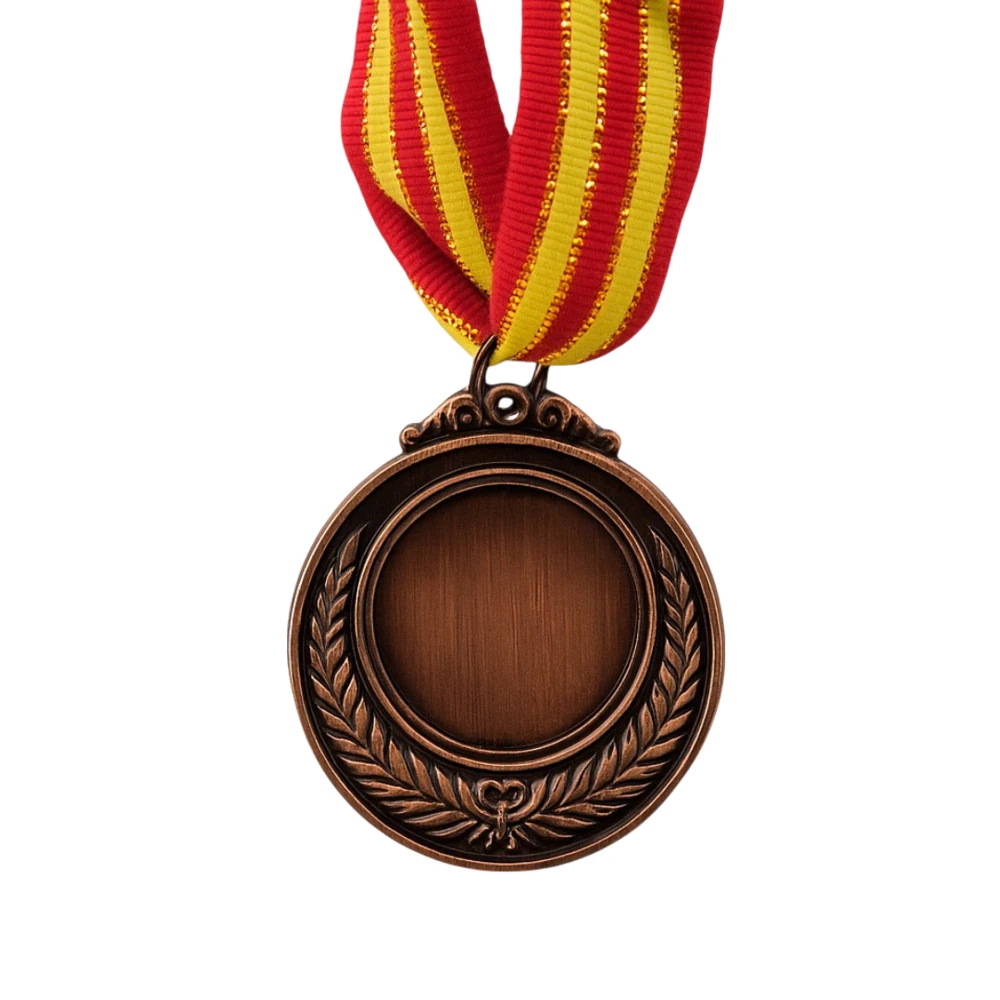 Grip Plain Bronze Medal | Medium 5cm